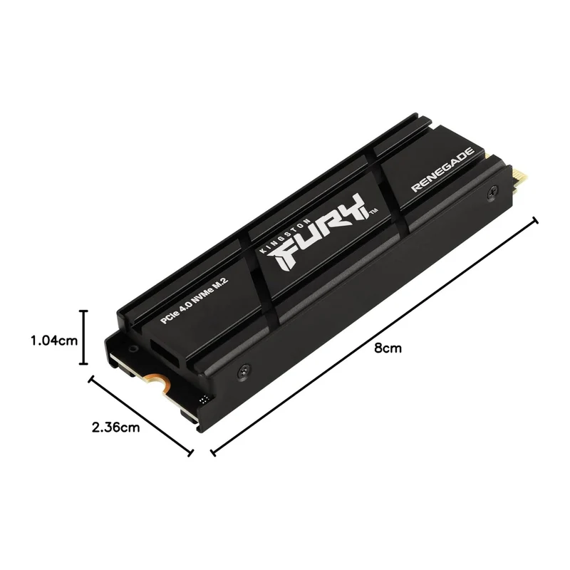 Kingston FURY Renegade PCIe 4.0 NVMe M.2 SSD With Heatsink [2TB / 4TB]