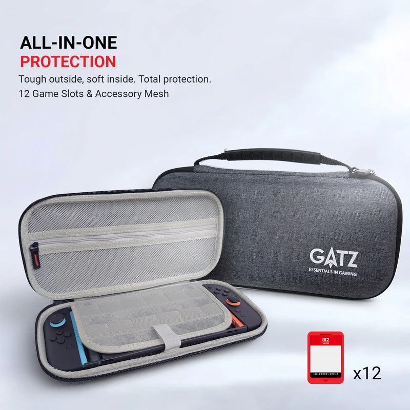 Gatz Phantom Ultra N2 Protective Pack for Nintendo Switch 2