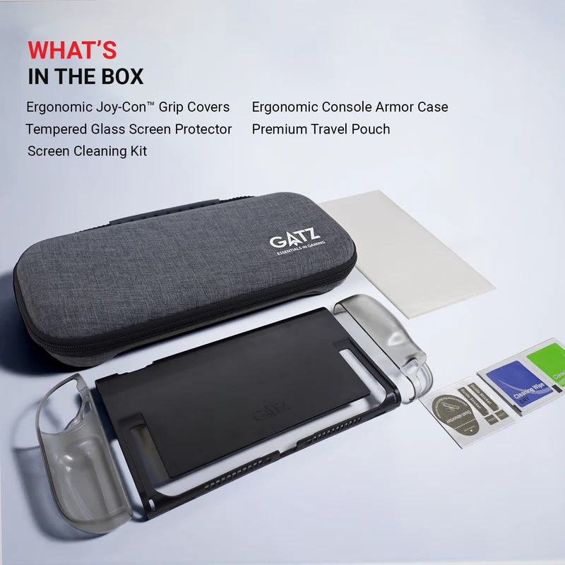Gatz Phantom Ultra N2 Protective Pack for Nintendo Switch 2