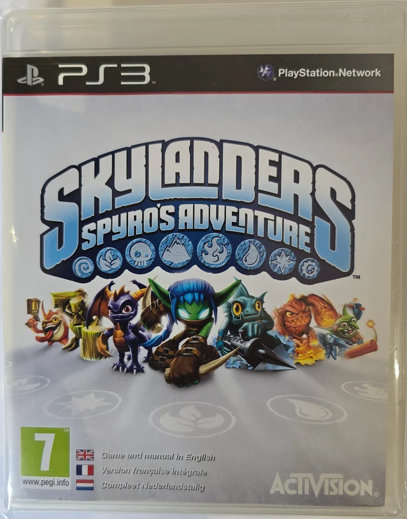 Skylanders Spyro's Adventure – PlayStation 3 Action Adventure Game Activision