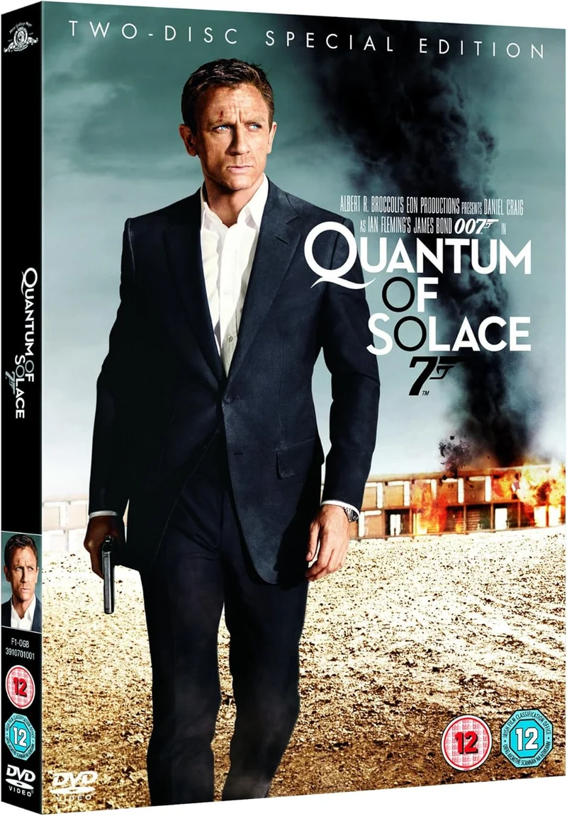 Quantum of Solace – DVD Action Thriller Film James Bond MGM