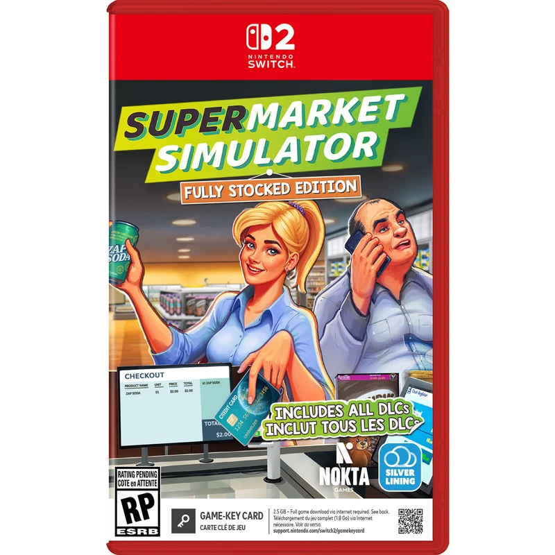 Nintendo Switch 2 Supermarket Simulator [Fully Stocked Edition]