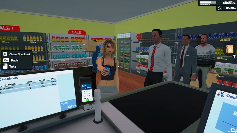Nintendo Switch 2 Supermarket Simulator [Fully Stocked Edition]