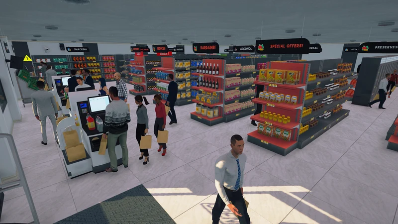 Nintendo Switch 2 Supermarket Simulator [Fully Stocked Edition]