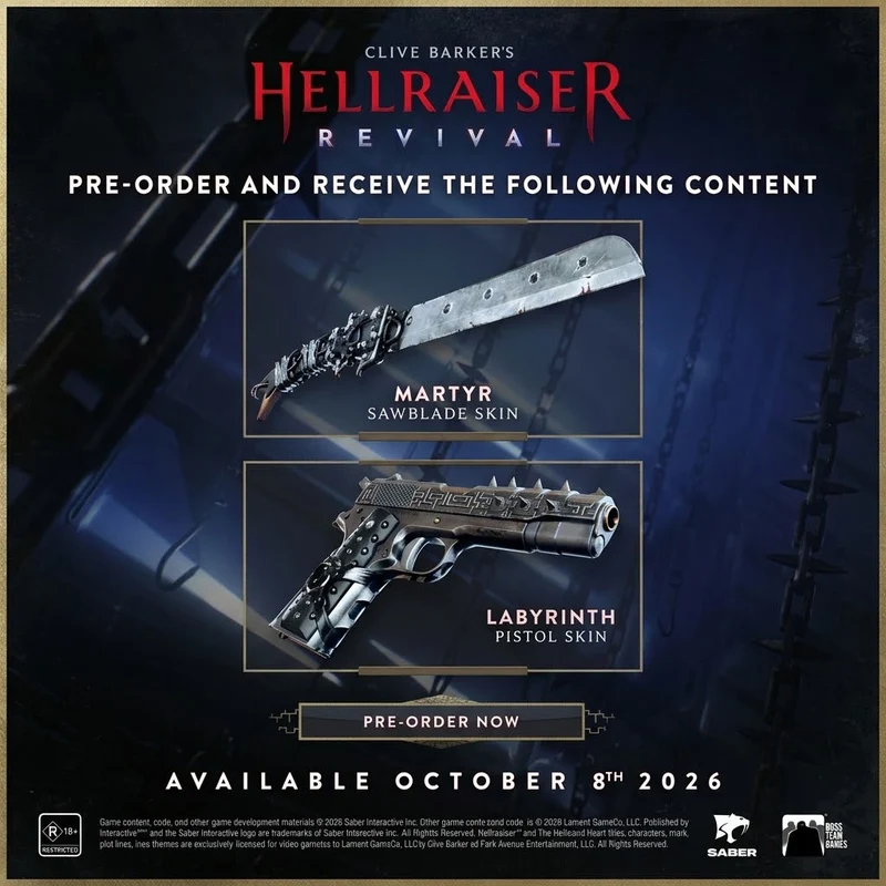 PS5 Clive Barker's Hellraiser: Revival