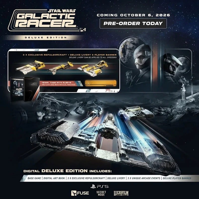 PS5 Star Wars: Galactic Racer [Deluxe Edition]