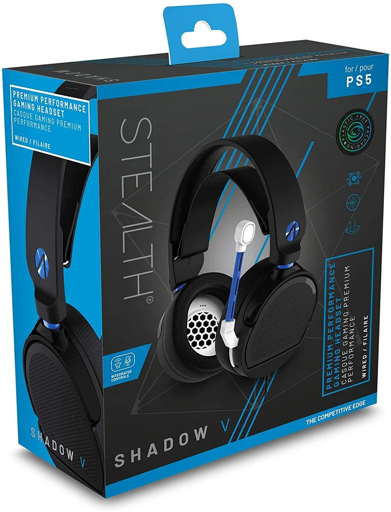 STEALTH SP-Shadow V Stereo Gaming Headset (Black)