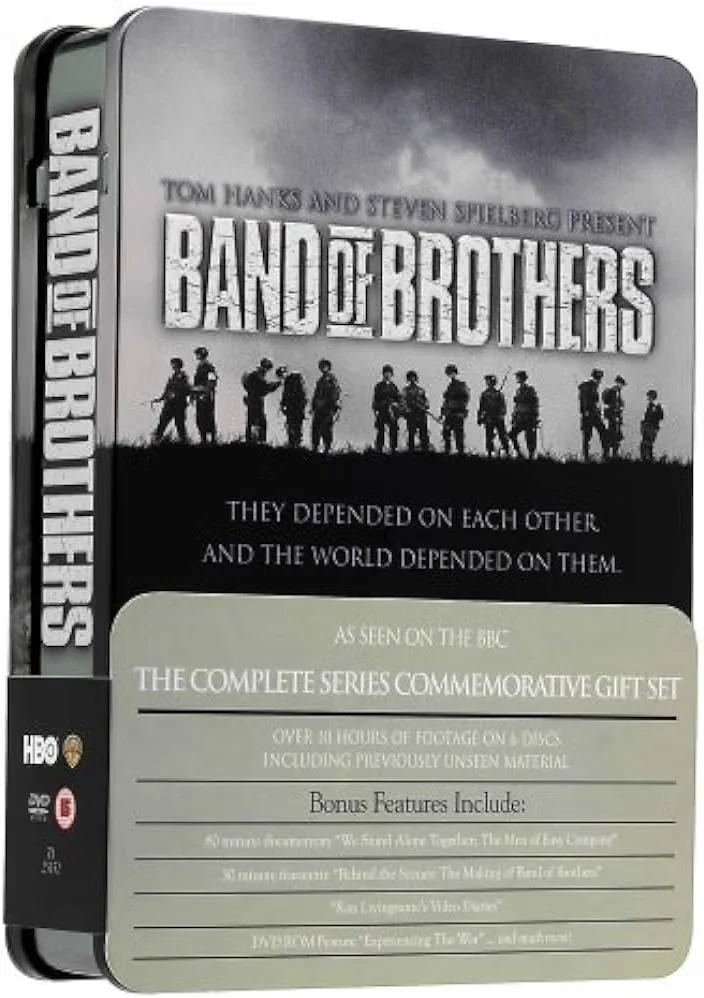 Band of Brothers – DVD Steelbook Edition WWII War Drama Steven Spielberg Tom Hanks HBO