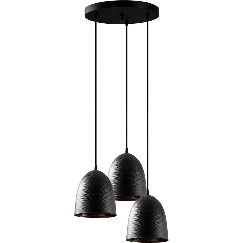 Opviq Tattoo Light Hanging Pendant Lamp, Black