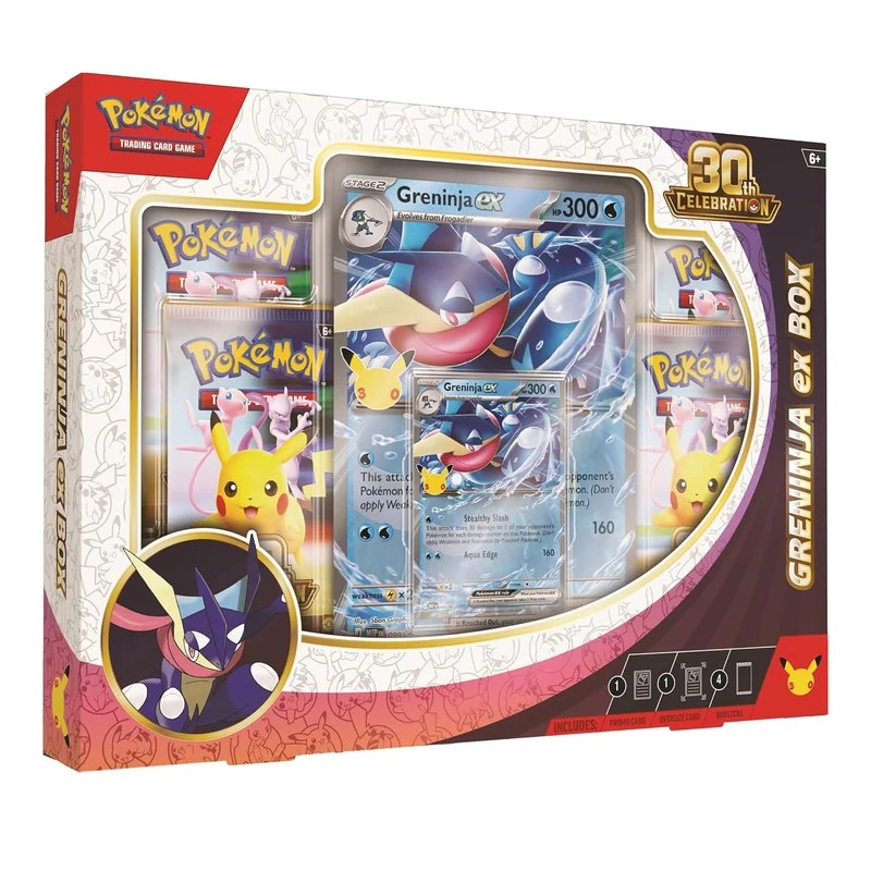 Pokemon TCG 30th Celebration Greninja ex Box