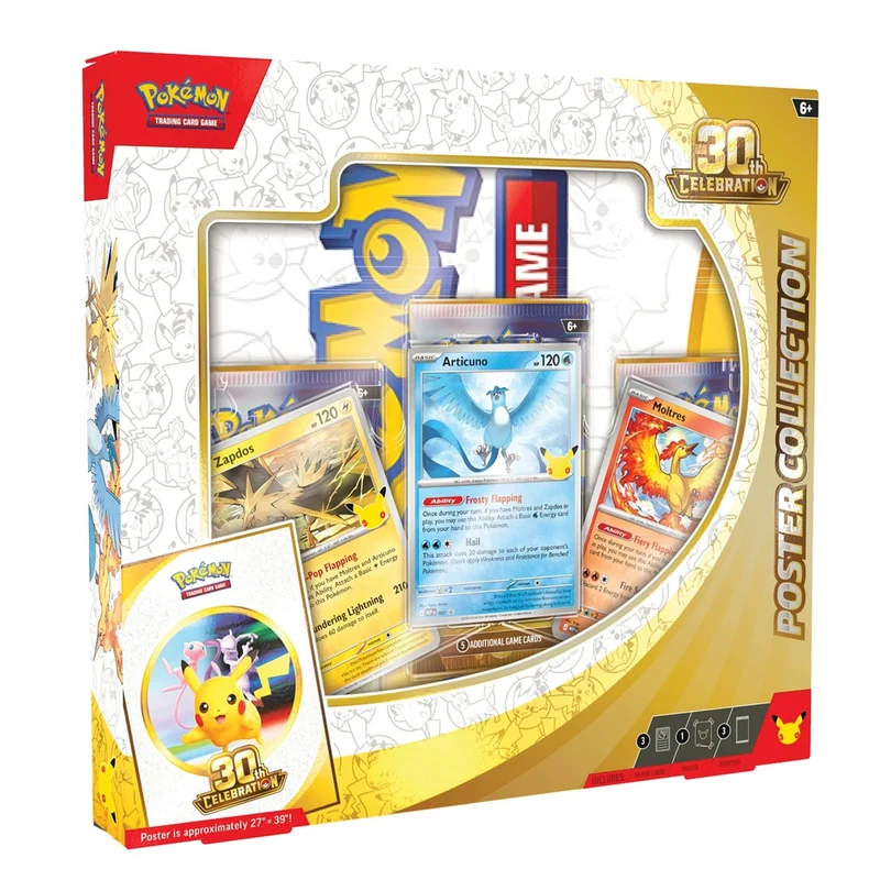 Pokemon TCG 30th Celebration Poster Collection