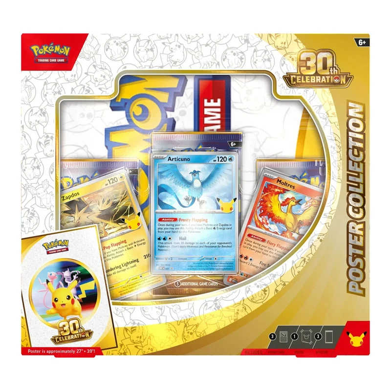 Pokemon TCG 30th Celebration Poster Collection