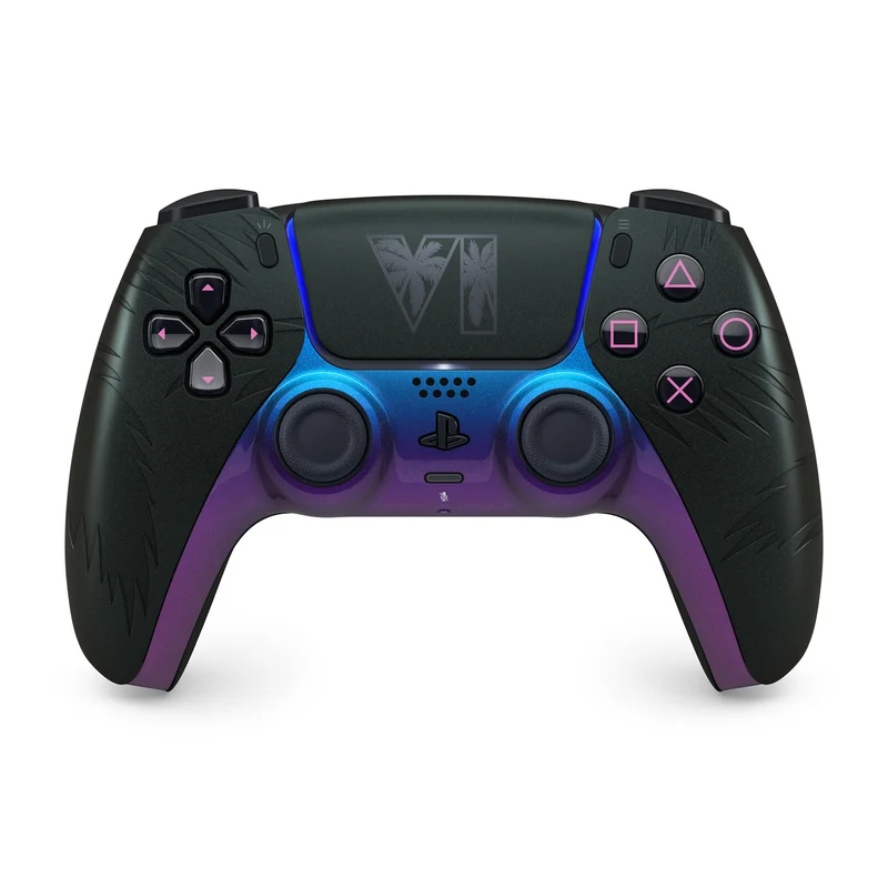 PS5 Official Sony DualSense Wireless Controller Grand Theft Auto VI Limited Edition + 1 Year Warranty by Sony Singapore