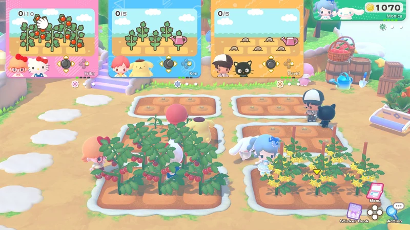 Nintendo Switch Hello Kitty Party Land [Day 1 Edition]