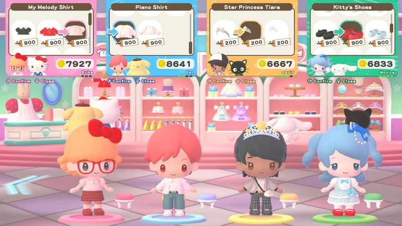 Nintendo Switch Hello Kitty Party Land [Day 1 Edition]