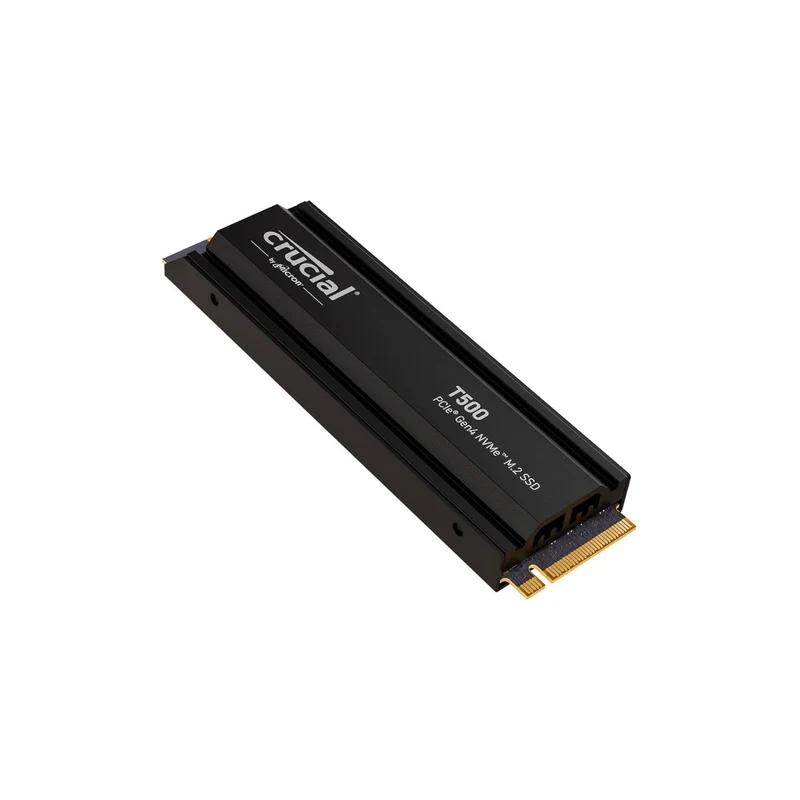 Crucial T500 PCIe Gen4 NVMe M.2 SSD with Heatsink (1TB / 2TB / 4TB)