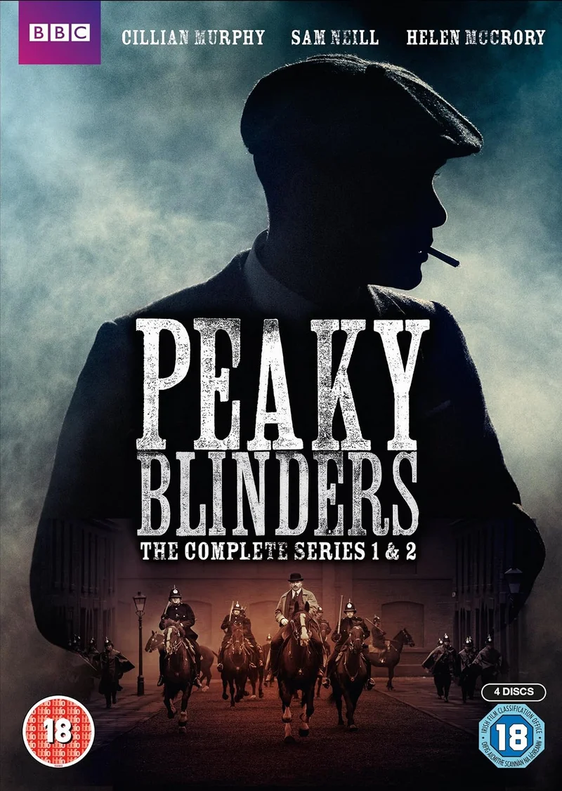 Peaky Blinders Season 1-2 – DVD Crime Drama TV Series Cillian Murphy BBC