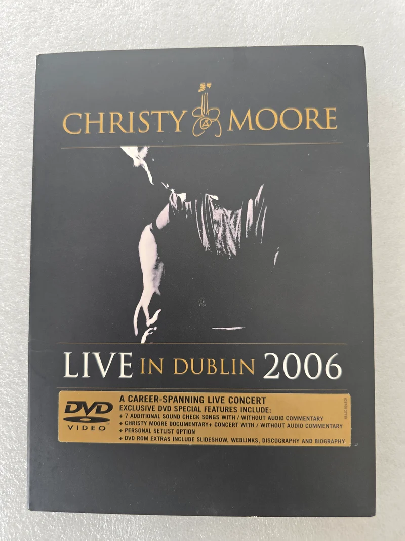 Christy Moore – Live in Dublin 2006 DVD Music Concert Film