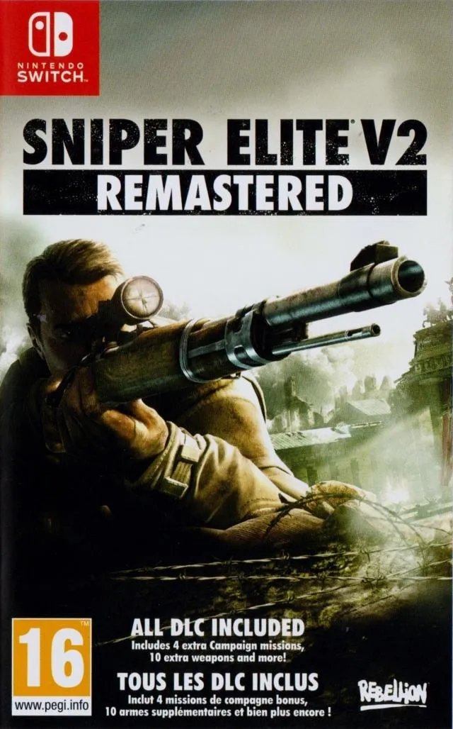 Sniper Elite V2 Remastered - [PAL] - Nintendo Switch