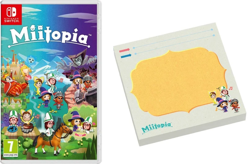 Miitopia (with Sticky Notes Pad) (Switch)