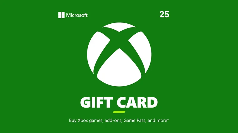 $25 Xbox Digital Gift Card