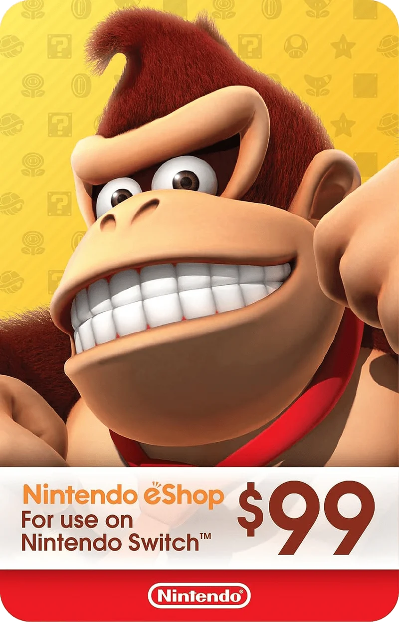 $99 Nintendo eShop Digital Gift Card