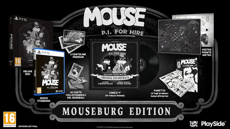 MOUSE P.I. For Hire Mouseburg Edition PS5