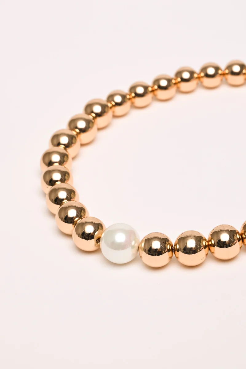 Collana con perline
