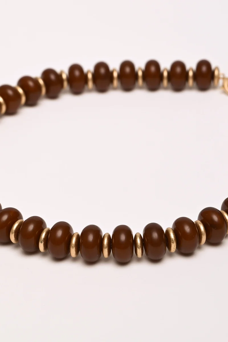 Collana con perline