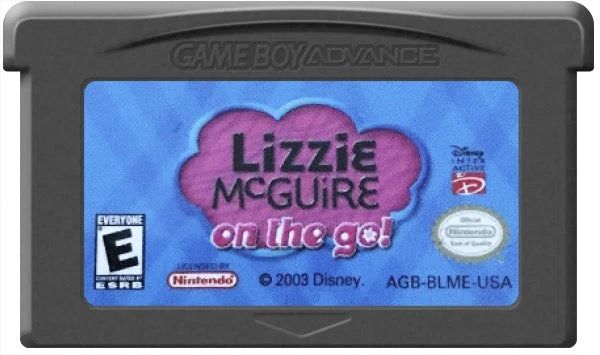 Lizzie McGuire on the Go - Nintendo Game Boy Advance