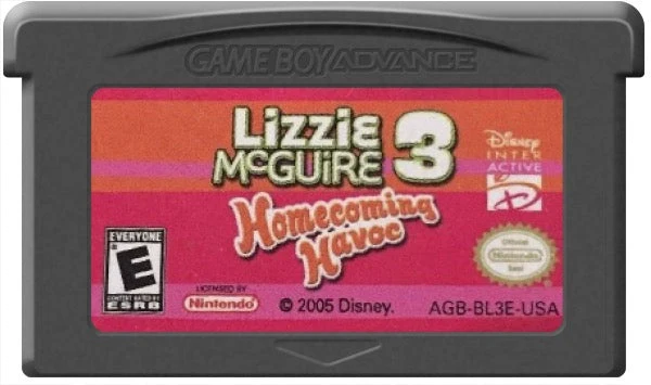 Lizzie McGuire 3 - Nintendo Game Boy Advance