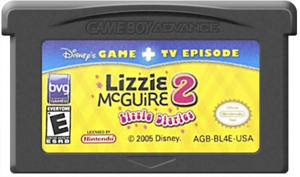 Lizzie McGuire 2 - Nintendo Game Boy Advance