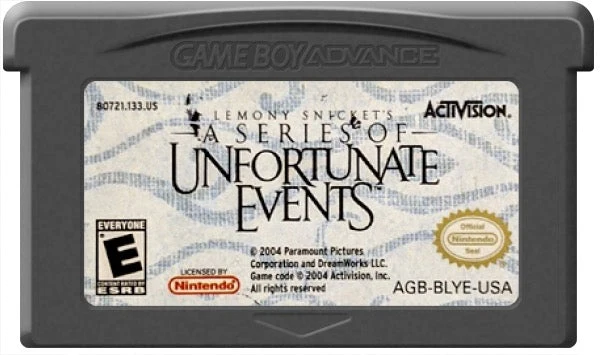 Lemony Snicket's A Series of Unfortunate Events - Nintendo Game Boy Advance