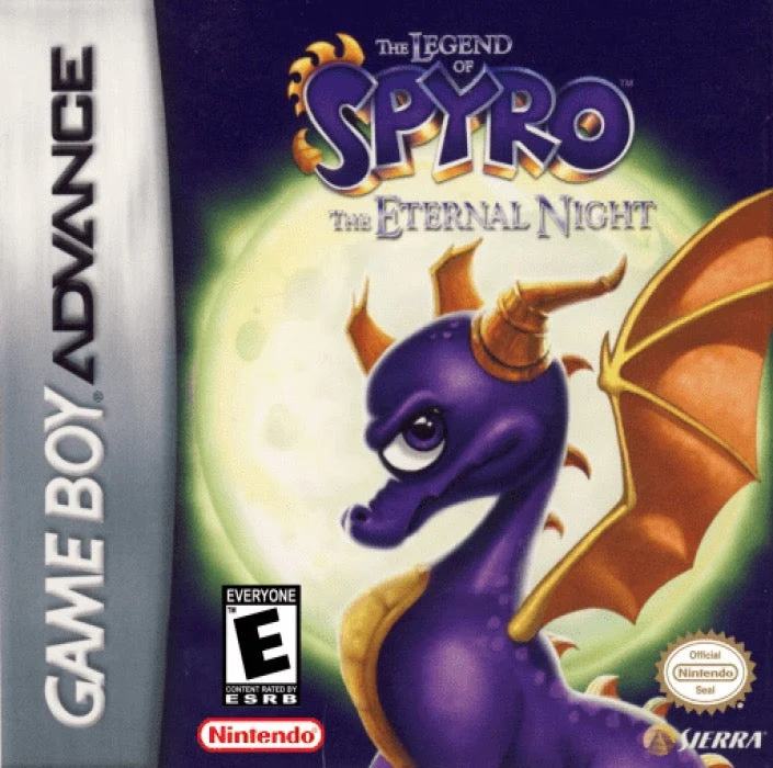 Legend of Spyro The Eternal Night - Nintendo Game Boy Advance