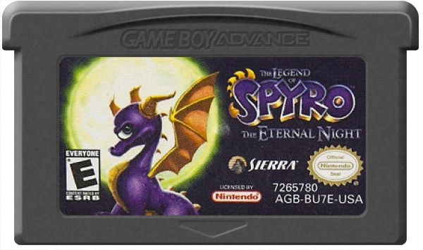 Legend of Spyro The Eternal Night - Nintendo Game Boy Advance