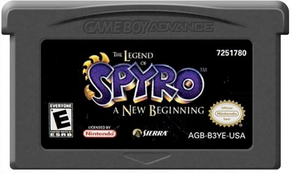 Legend of Spyro A New Beginning - Nintendo Game Boy Advance