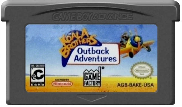 Koala Brothers Outback Adventures - Nintendo Game Boy Advance