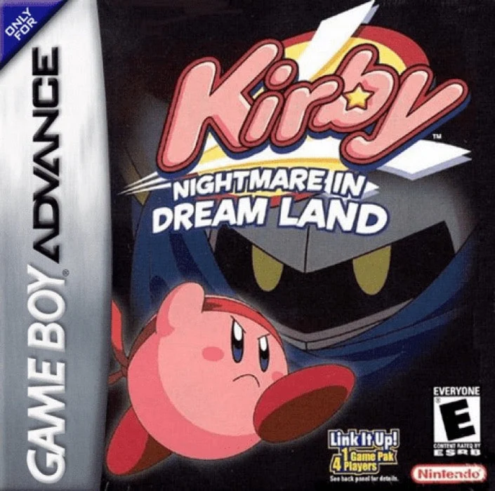 Kirby Nightmare in Dream land - Nintendo Game Boy Advance