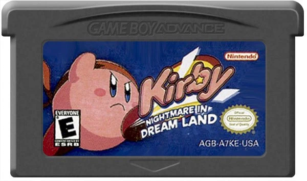 Kirby Nightmare in Dream land - Nintendo Game Boy Advance
