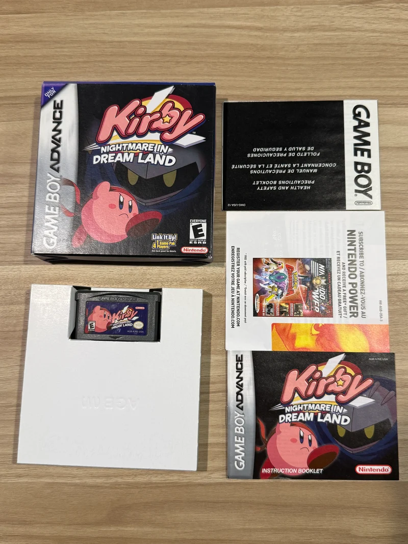 Kirby Nightmare in Dream land - Nintendo Game Boy Advance
