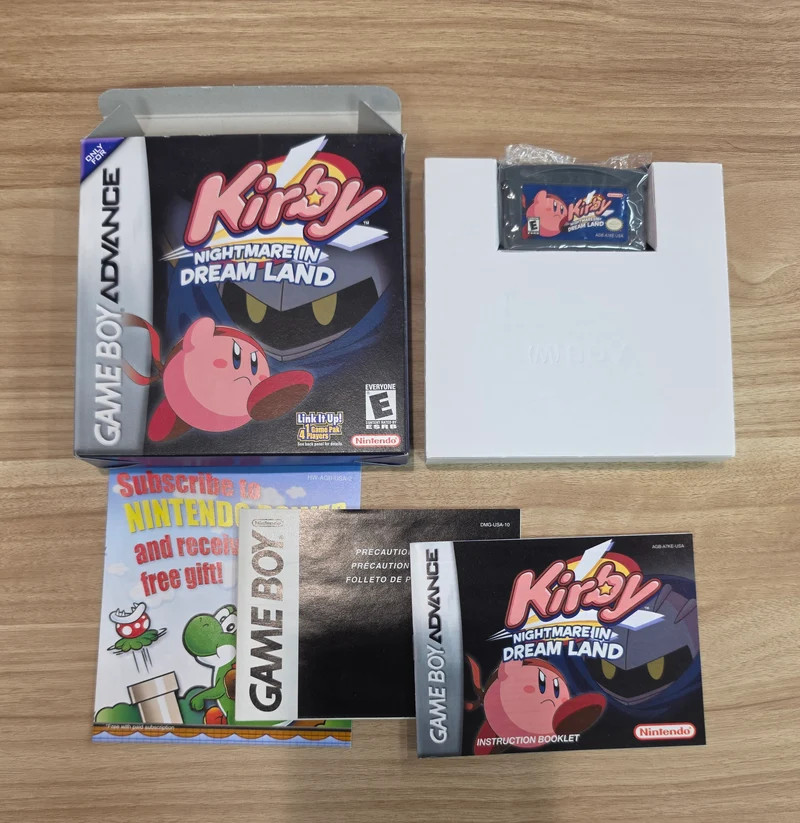 Kirby Nightmare in Dream land - Nintendo Game Boy Advance