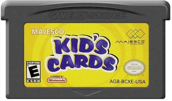 Kid's Cards - Nintendo Game Boy Advance