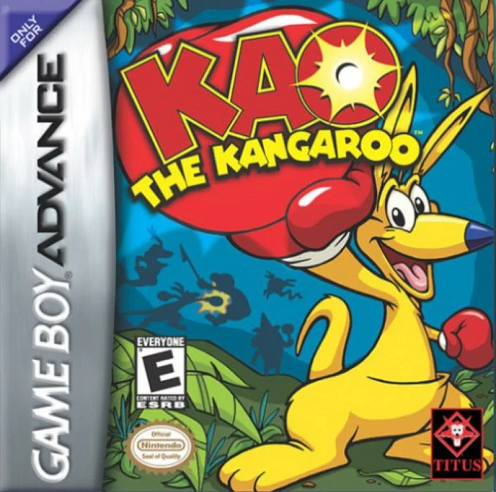 Kao the Kangaroo - Nintendo Game Boy Advance