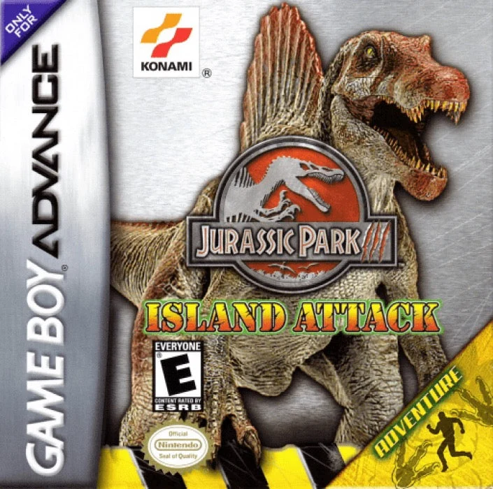 Jurassic Park III Island Attack - Nintendo Game Boy Advance
