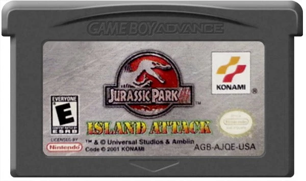 Jurassic Park III Island Attack - Nintendo Game Boy Advance