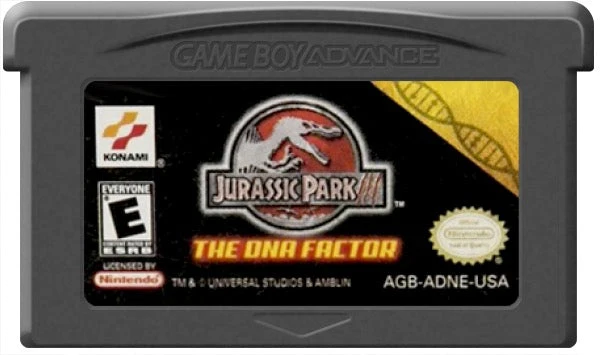 Jurassic Park III DNA Factor - Nintendo Game Boy Advance