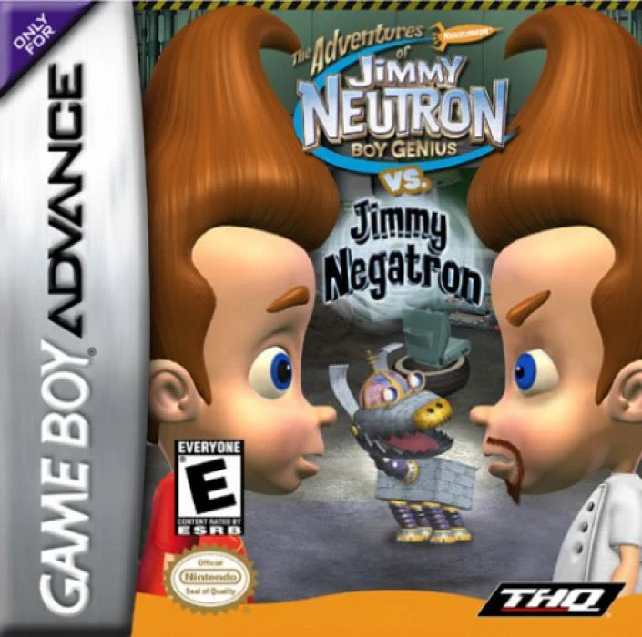 Jimmy Neutron vs. Jimmy Negatron - Nintendo Game Boy Advance