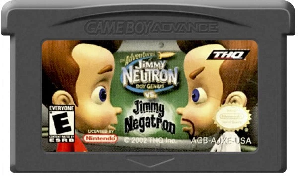 Jimmy Neutron vs. Jimmy Negatron - Nintendo Game Boy Advance