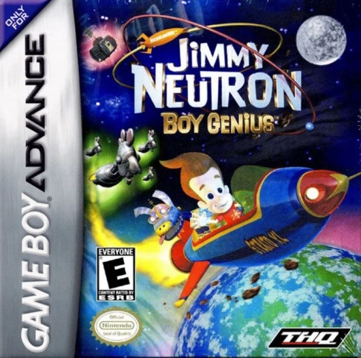 Jimmy Neutron Boy Genius - Nintendo Game Boy Advance