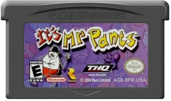 It's Mr Pants - Nintendo Game Boy Advance